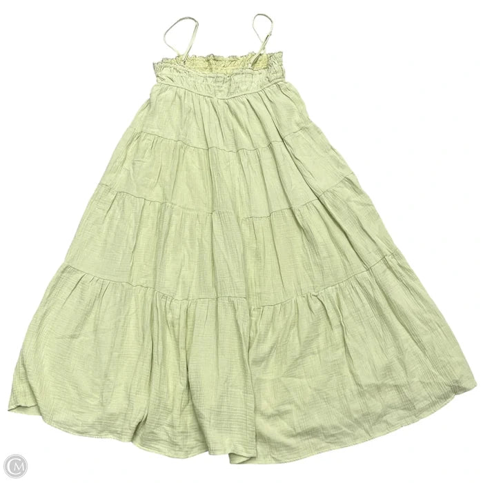 Dress Casual Maxi By Hyfve In Green, Size: L