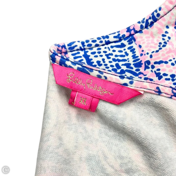 Dress Designer By Lilly Pulitzer In Blue & Pink, Size: Xl