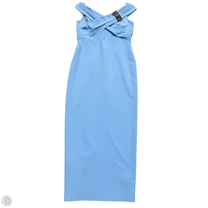 Dress Party Long By Lauren By Ralph Lauren In Blue, Size: L