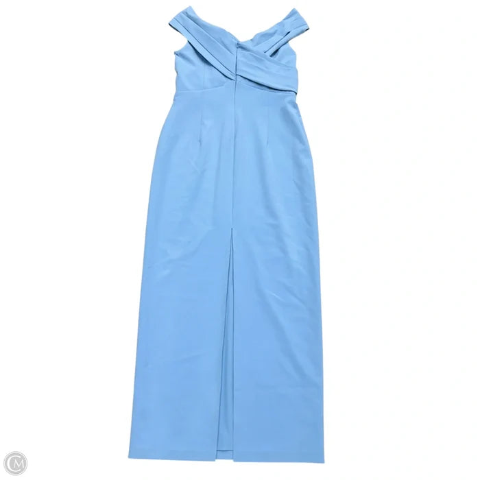Dress Party Long By Lauren By Ralph Lauren In Blue, Size: L