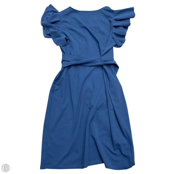 Dress Party Midi By Oten In Blue, Size: 2x
