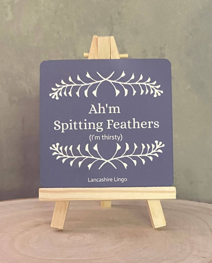 Drinks Coaster - Spitting Feathers