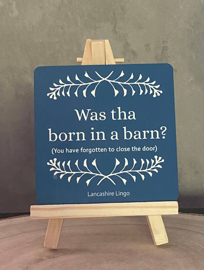 Drinks Coaster - Was Tha Born in...