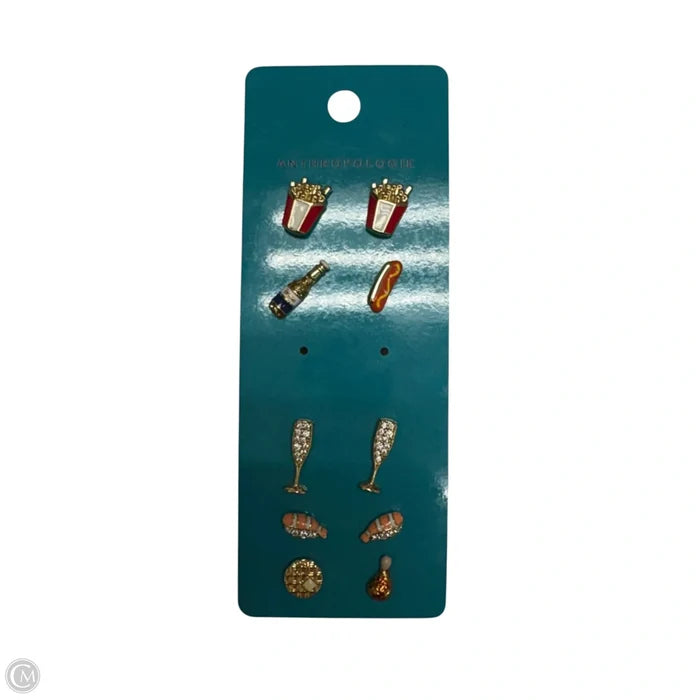 Earrings Stud By Anthropologie, Size: 05 Piece Set