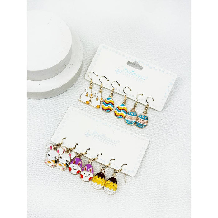 Easter Egg Dangle Earrings Love and Repeat- Tilden Co.