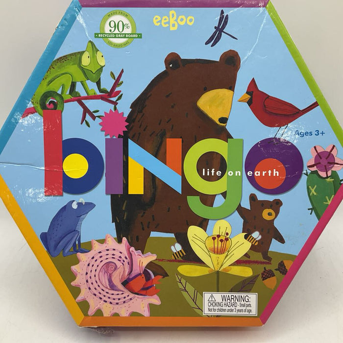 Eeboo Life On Earth Bingo