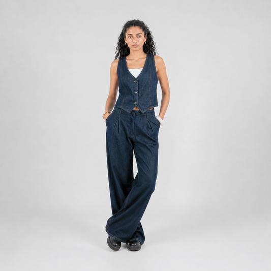 Eighties Denim Vest
