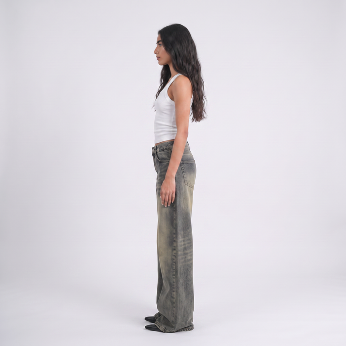 Eighties Wide Leg Jeans