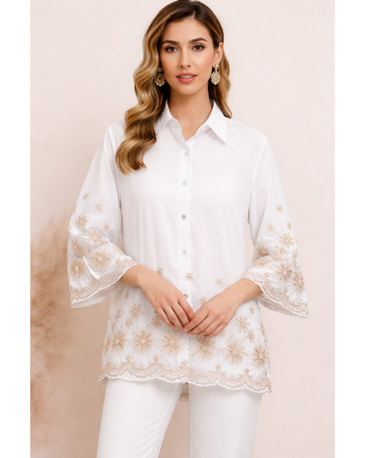 Embroidered Shirt - 302