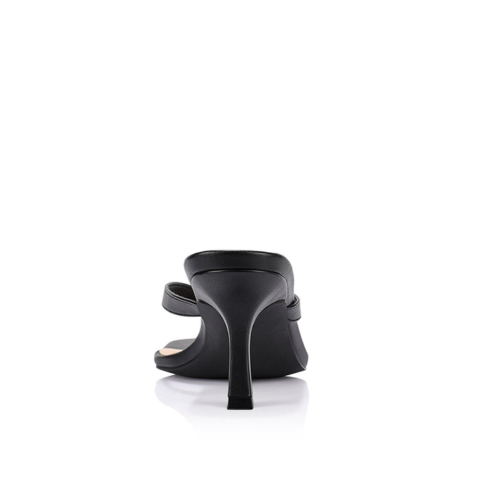 Essence Heeled Thongs - Black