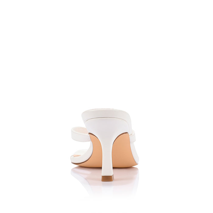 Essence Heeled Thongs - Chalk White