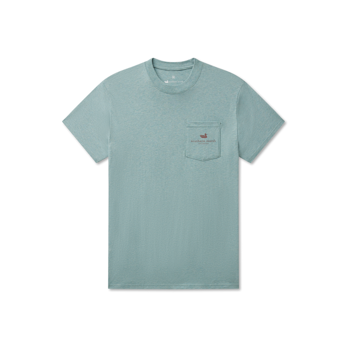 Washed Moss Blue | Front