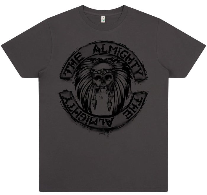 Faded Sketch Logo Grey T-Shirt