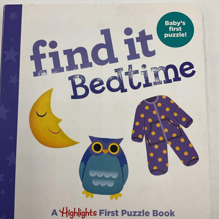 Find It Bedtime (boardbook)