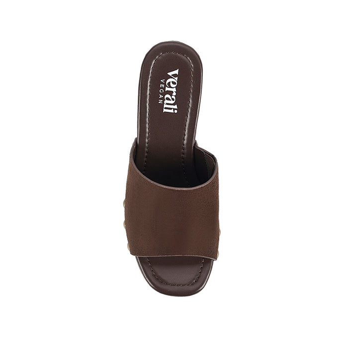 Frankie Clogs - Chocolate Brown Micro