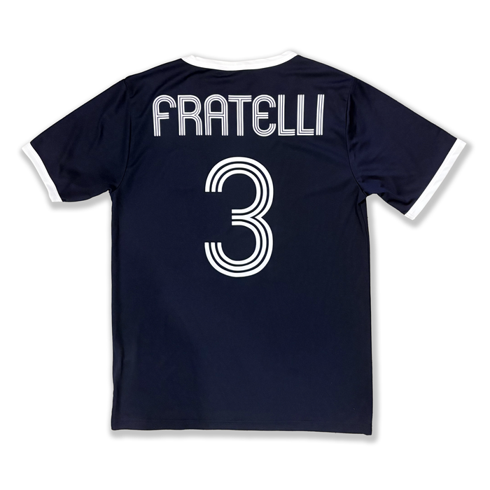 Fratelli 3 Official Football Jersey Navy & White