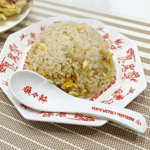 Fried Rice Plate And Spoon Set