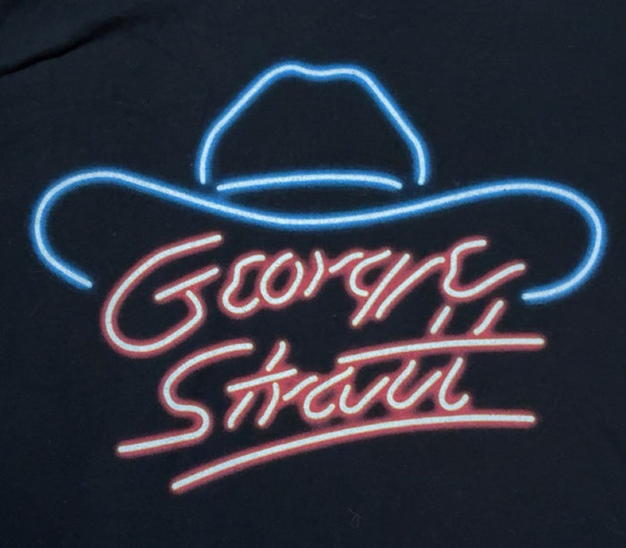George Strait Neon T-Shirt Medium