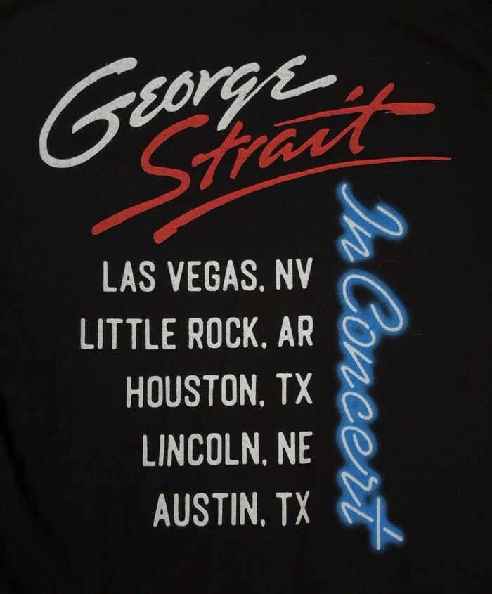 George Strait Neon T-Shirt Medium