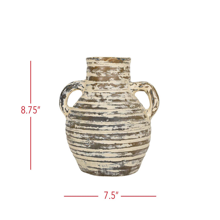 Gideon Terracotta Vase    decor Foreside Home & Garden- Tilden Co.