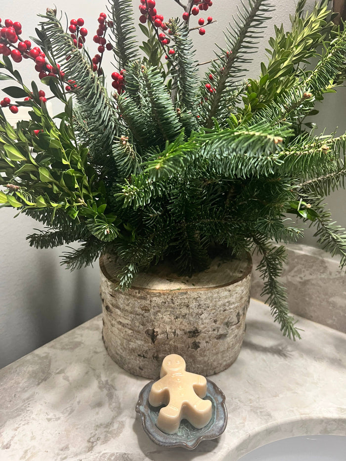 Gingerbread Man Shea Soap Soap 1111 Elm Candle & Soap Shoppe- Tilden Co.