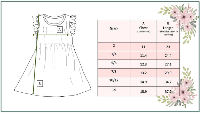 Girl's Blush Meadow Dress Girl's Dress Adorable Sweetness- Tilden Co.