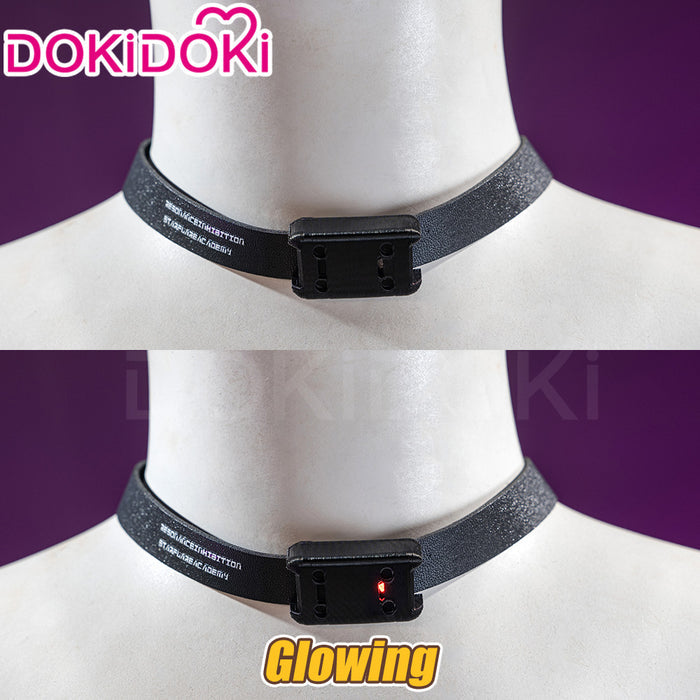 【Glowing】DokiDoki Game Wuthering Waves Cosplay Chisa Prop Chocker