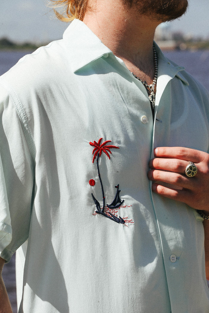 Gonzo Weatherly Catalina Shirt- Shallow Seas