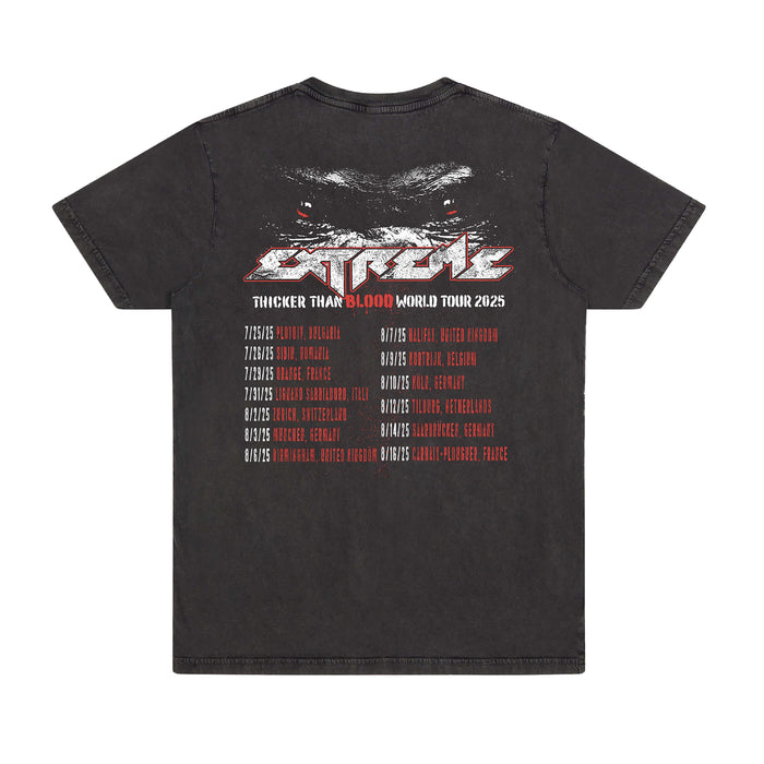Gorilla Thicker Than Blood Tour T-Shirt 2025 Faded Black