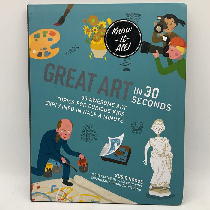 Great Art in 30 Seconds (paperback)