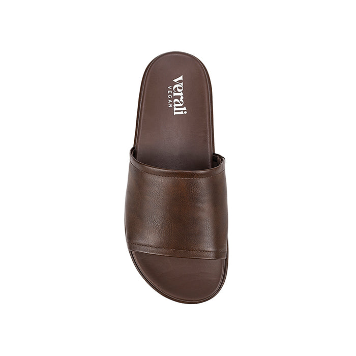 Hades Flatform Slides - Brown Distressed
