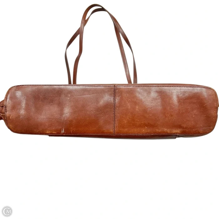 Handbag Leather By Hobo Intl, Size: Large