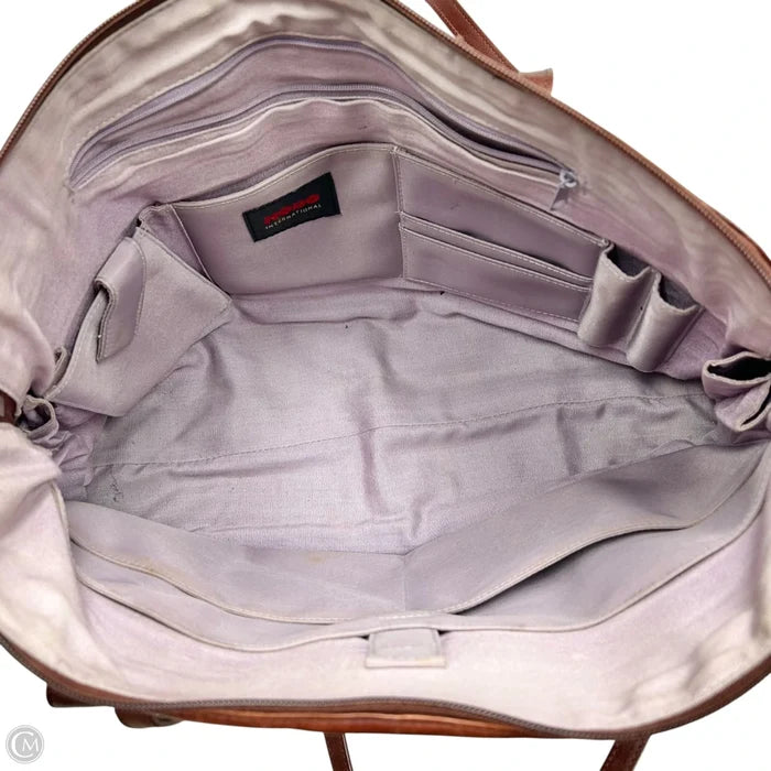 Handbag Leather By Hobo Intl, Size: Large