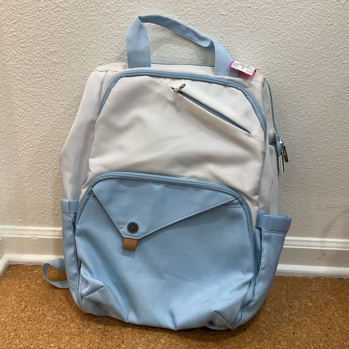 Hap Tim Blue/White Baby Diaper Backpack