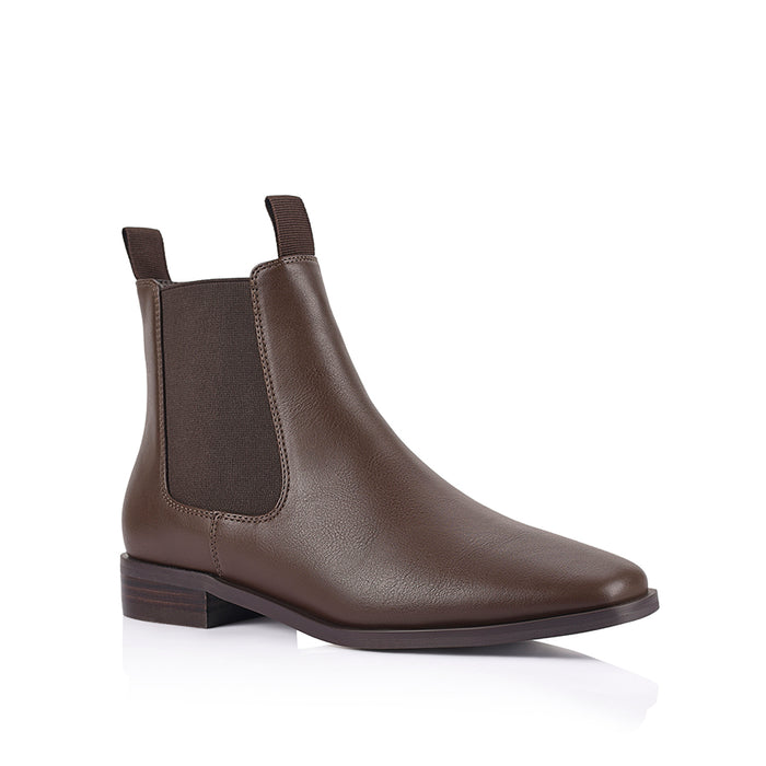Harper Chelsea Boots - Chocolate Brown
