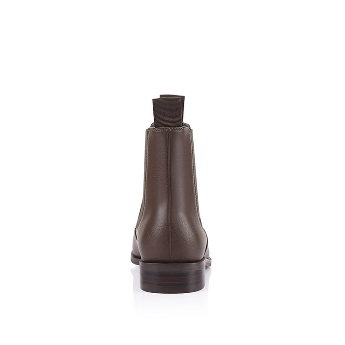 Harper Chelsea Boots - Chocolate Brown
