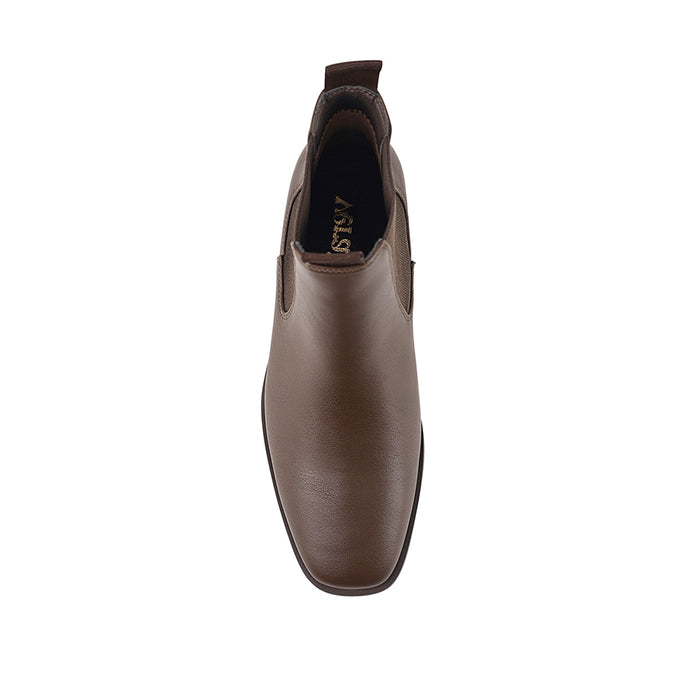 Harper Chelsea Boots - Chocolate Brown