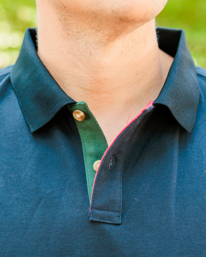 Hemlock Polo - Navy