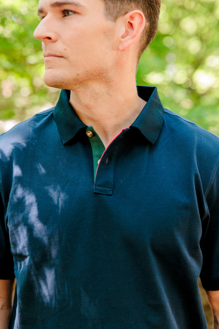 Hemlock Polo - Navy