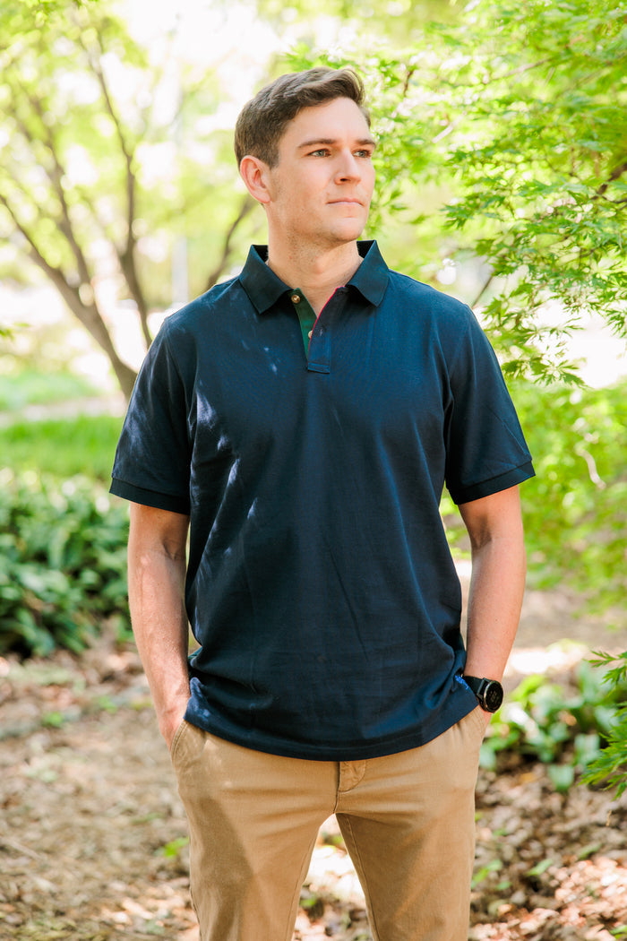 Hemlock Polo - Navy