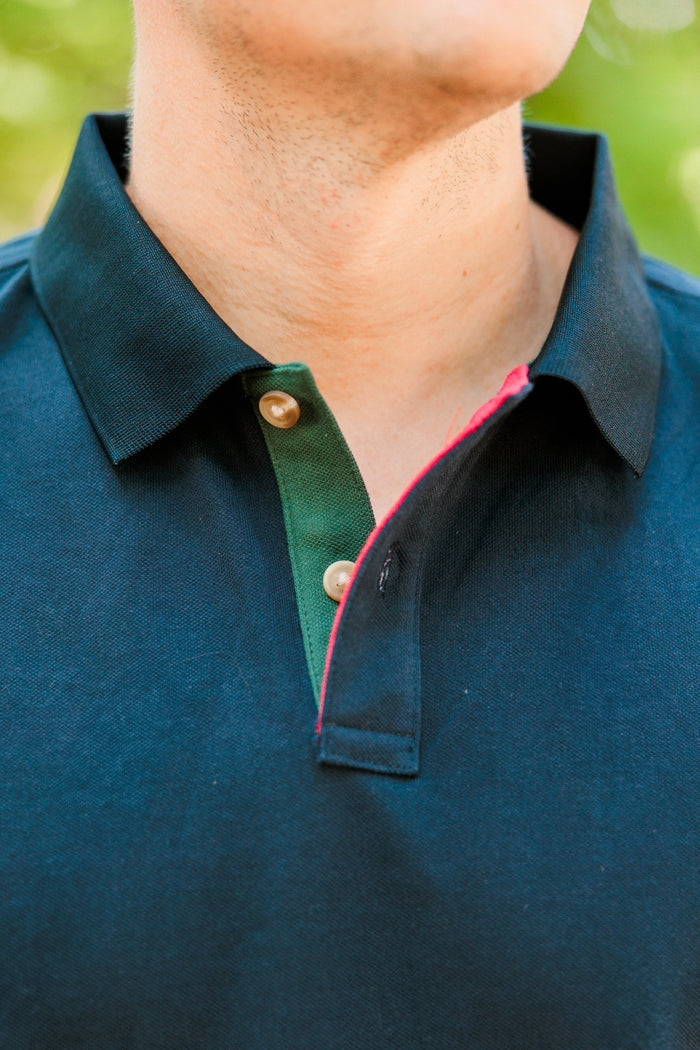 Hemlock Polo - Navy