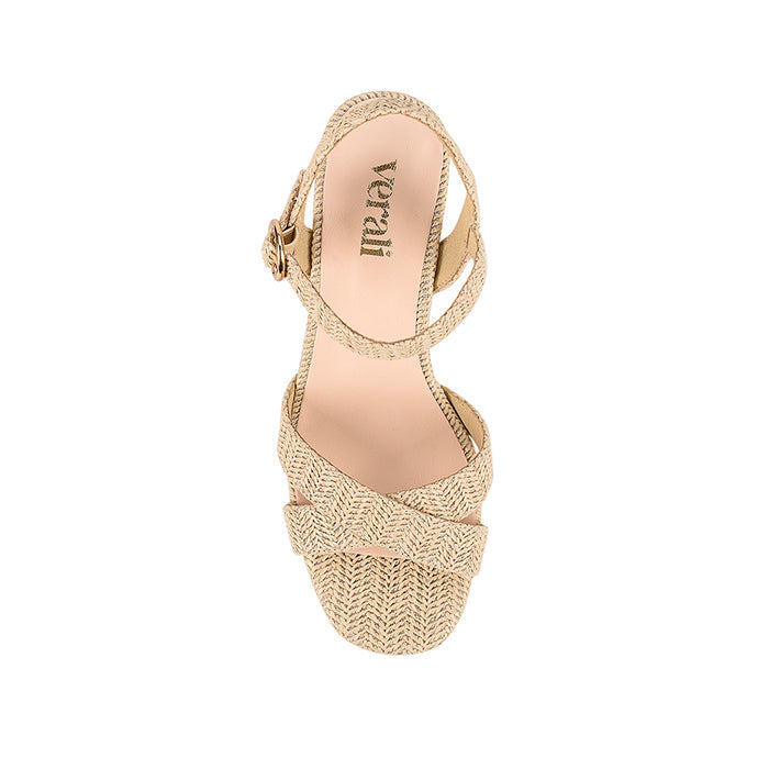 Heppell Platform Heels - Raffia
