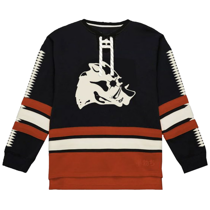 Hockey Jersey Black & Red