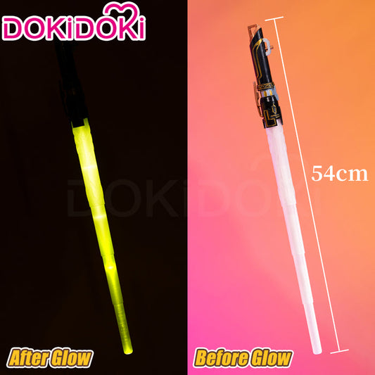 【In Stock】DokiDoki Game Honkai: Star Rail Cosplay Trailblazer Caelus / Stelle Prop Glowing Lightstick Elation Path