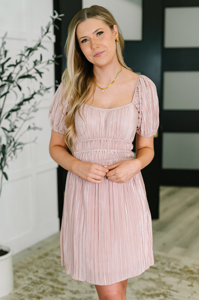 It's For the Aesthetic Balloon Sleeve Dress Knee Length Dress Ave Shops- Tilden Co.
