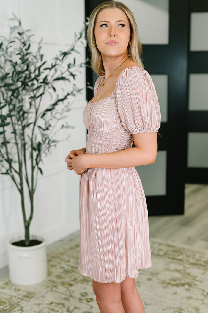 It's For the Aesthetic Balloon Sleeve Dress Knee Length Dress Ave Shops- Tilden Co.