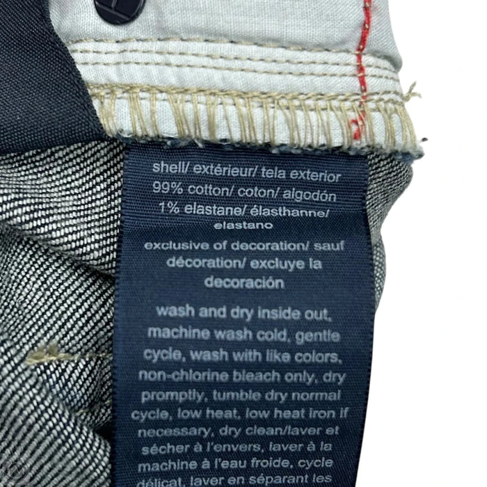 Jeans Straight By Tommy Hilfiger In Blue Denim, Size: 18