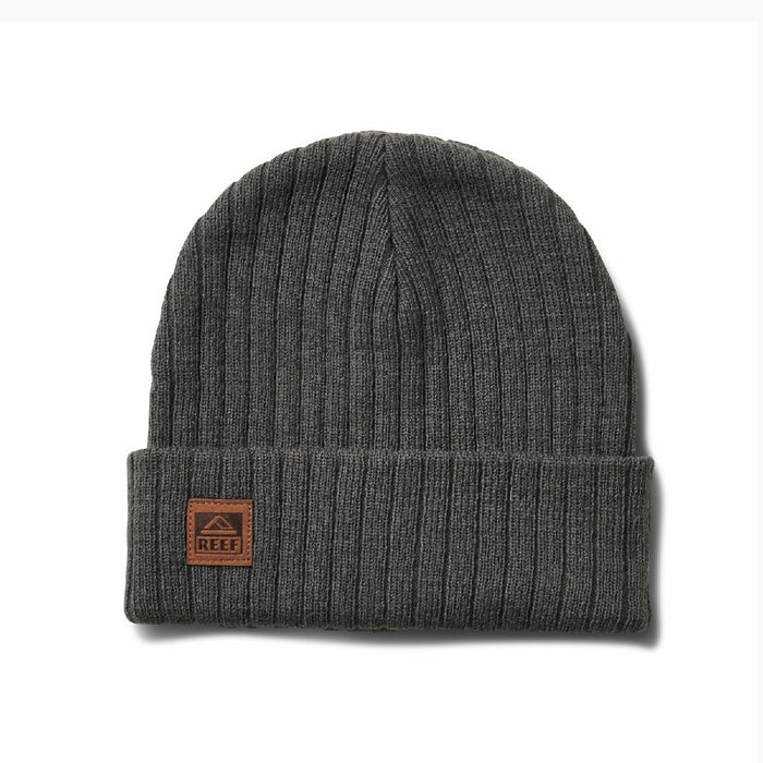 Jenks Cuff Beanie - Quiet Shade Grey - Front View