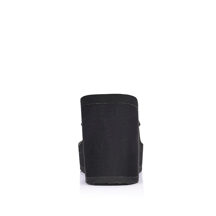 Joey Platform Wedges - Black