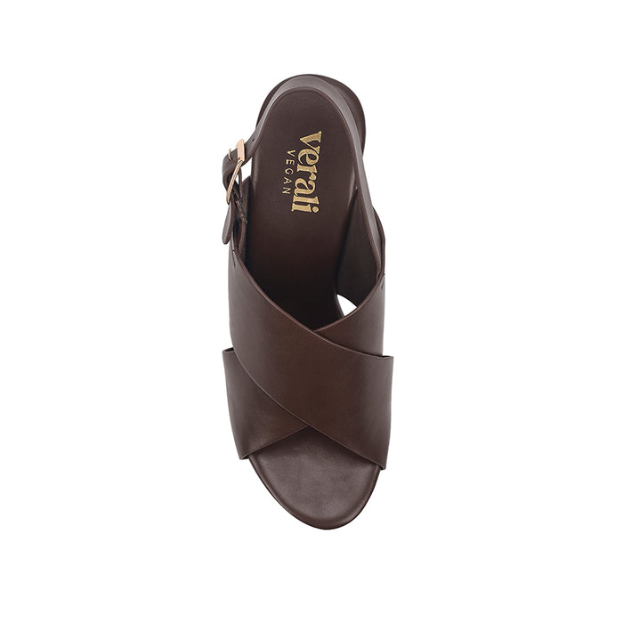June Platform Wedges - Chocolate Brown